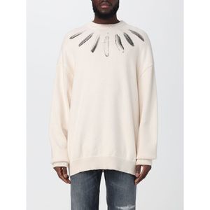 Marcelo Burlon Sweater Men Yellow Cream